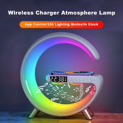 3-in-1 LED Lamp with Wireless Charger