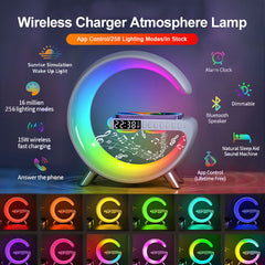 3-in-1 LED Lamp with Wireless Charger