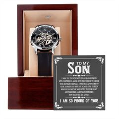 Openwork Watch - For Son I Wish You