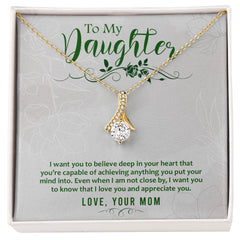 Alluring Beauty Necklace - For Daughter From Mom