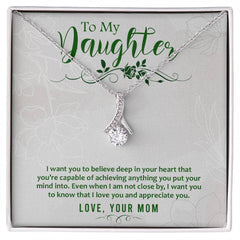 Alluring Beauty Necklace - For Daughter From Mom