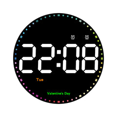 Digital Wall Clock